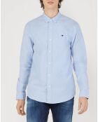 Chemise Regular Fit Oxford bleu clair