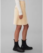 Jupe en Velours Easy beige