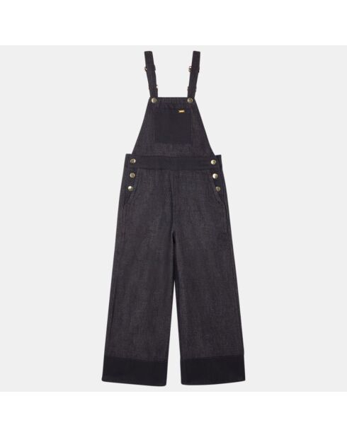 Salopette en Denim bleu foncé