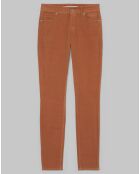 Pantalon en Velours Albi Milleraies marron