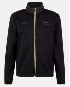 Blouson Aston Martin Racing Jersey bimatière noir