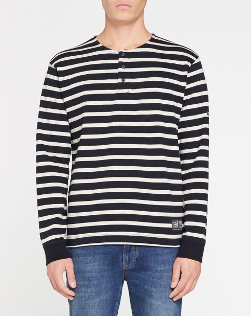 T-Shirt Marinière bleu/blanc