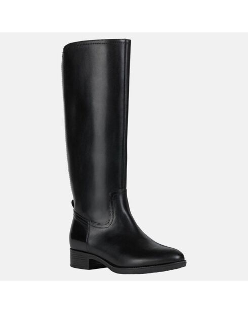 Bottes en Cuir Felicity noires