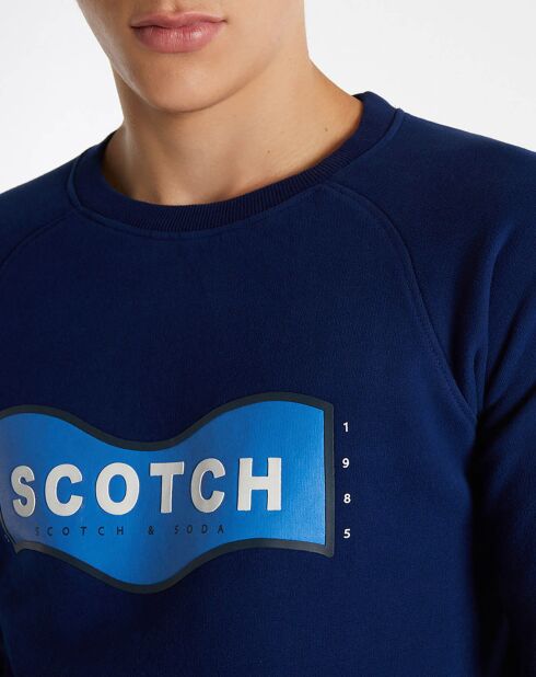 Sweat Logo Place bleu roi