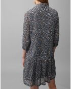 Robe Suzie imprimée à fleurs multicolore