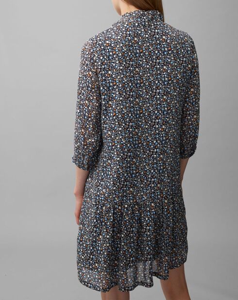 Robe Suzie imprimée à fleurs multicolore