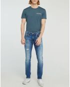 Jean Skinny Ckj 16 bleu