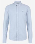 Chemise Regular Fit Oxford bleu clair