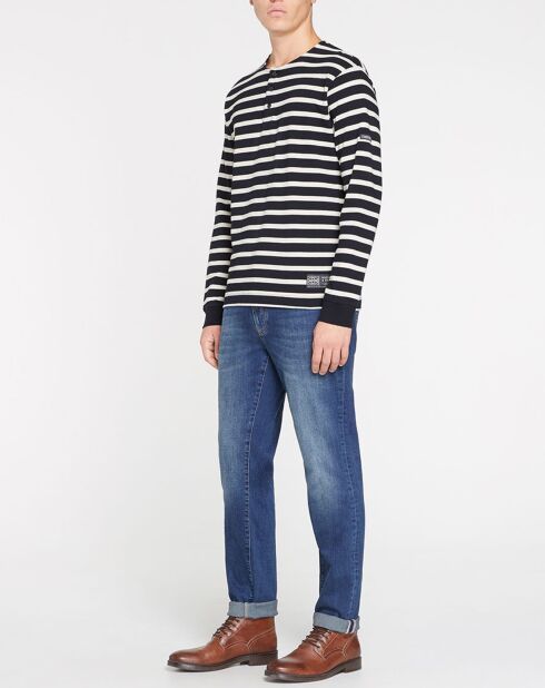 T-Shirt Marinière bleu/blanc