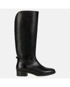 Bottes en Cuir Felicity noires