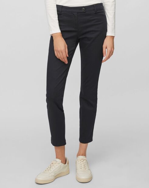 Pantalon slim Laxa bleu marine