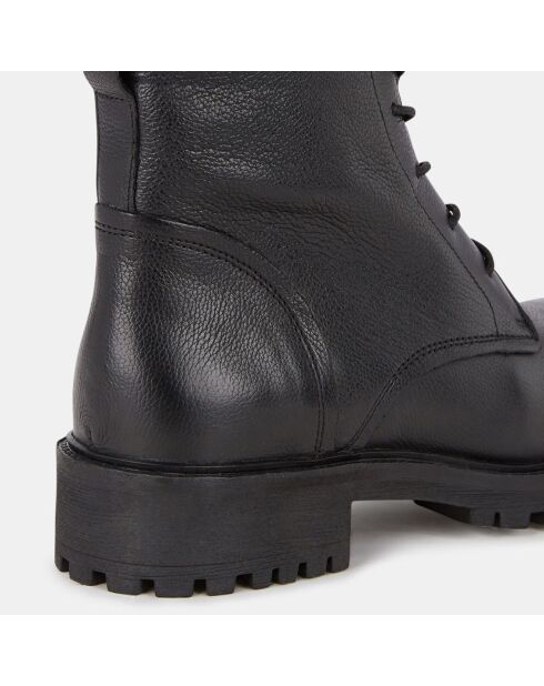 Bottines en Cuir Hoara noires