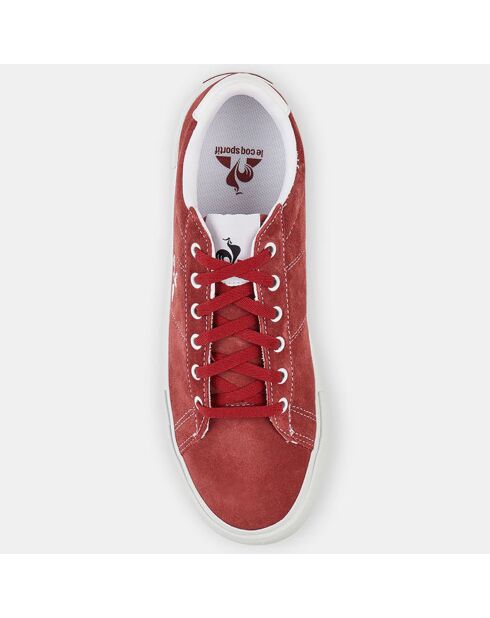 Baskets en Velours de Cuir  Verdon Plus prune