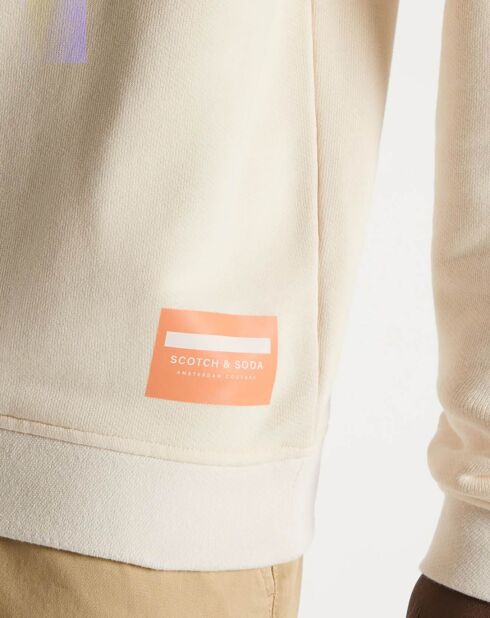 Sweat Uni écru