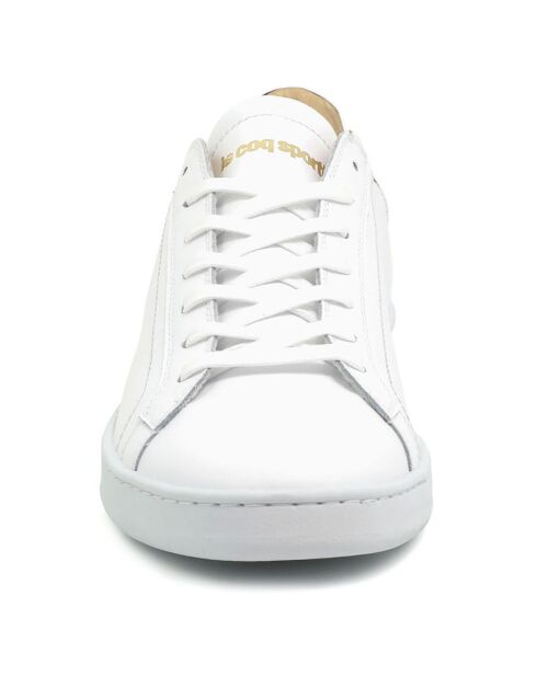 Baskets Avantage blanc/marron