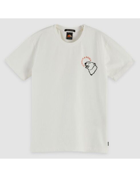 T-Shirt Ours blanc