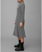Robe Imprimée noir/blanc