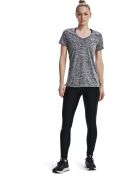 T-Shirt technique UA Tech™ Twist noir/gris