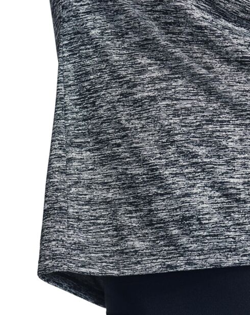 T-Shirt technique UA Tech™ Twist noir/gris