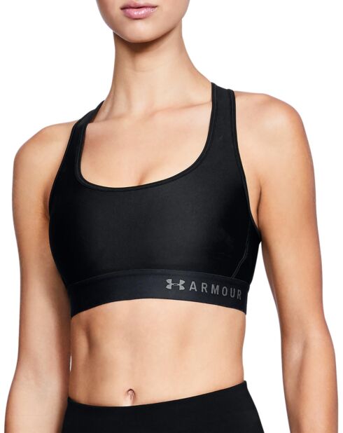 Brassière de sport technique Mid Crossback noire