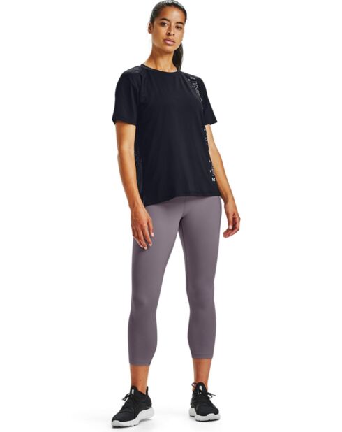 T-shirt tecnica nera con grafica