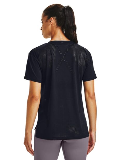 T-shirt tecnica nera con grafica