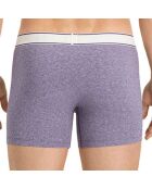 2 Boxers Effet Vintage violets