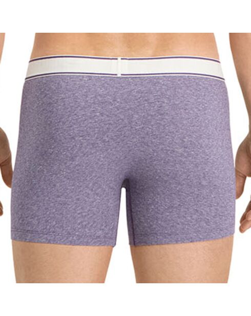 2 Boxers Effet Vintage violets