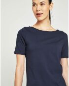 T-Shirt manches courtes bleu nuit