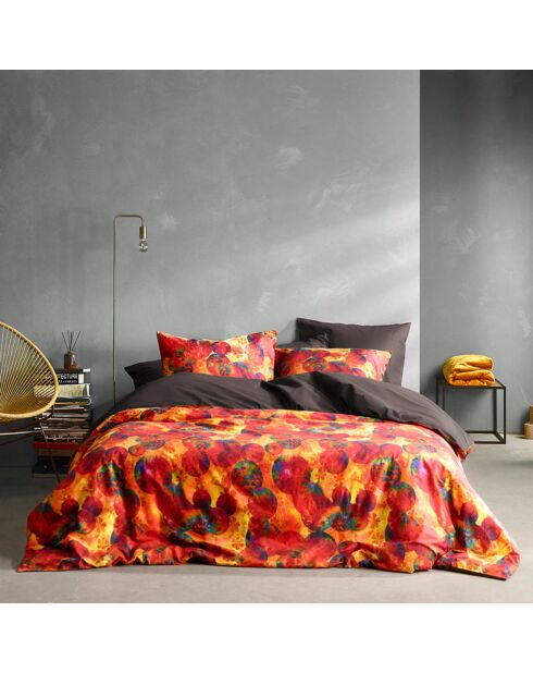 Parure housse de couette Aurora summer figue