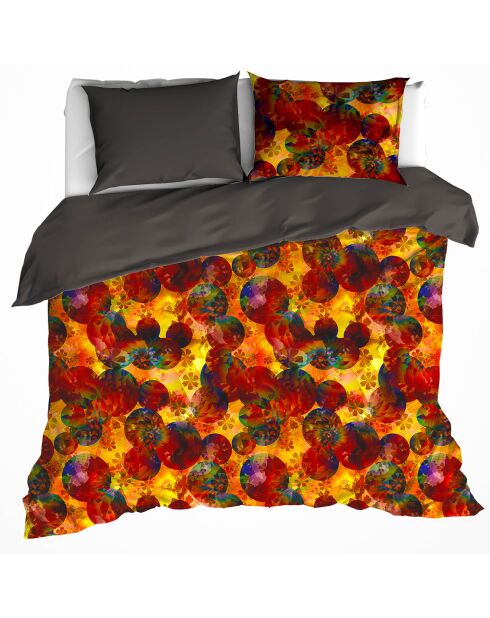 Parure housse de couette Aurora summer figue