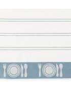 3 Torchons à vaisselle Bml blancs  - 65x65 cm