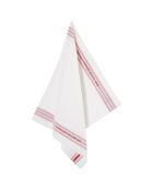 2 Torchons à vaisselle Dish blanc/rouge - 65x70 cm