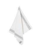 2 Torchons à vaisselle Dish  blanc/gris - 65x70 cm