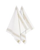 2 Torchons à vaisselle Dish blancs - 65x70 cm