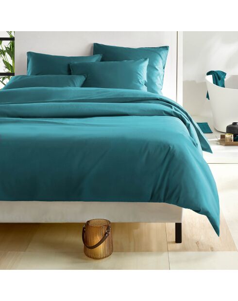 Parure housse de couette Olivia verte