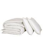 Olivia witte dekbedovertrekset