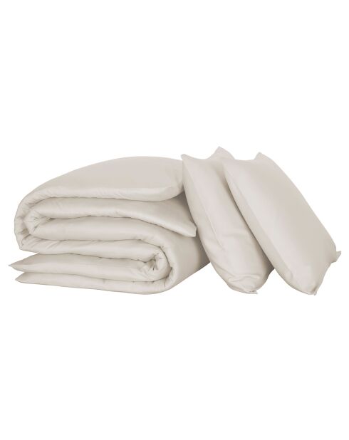 Parure housse de couette Olivia sable