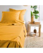 Parure Drap plat Olivia jaune