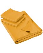 Parure Drap plat Olivia jaune