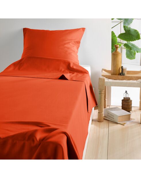 Parure Drap plat Olivia rooibos