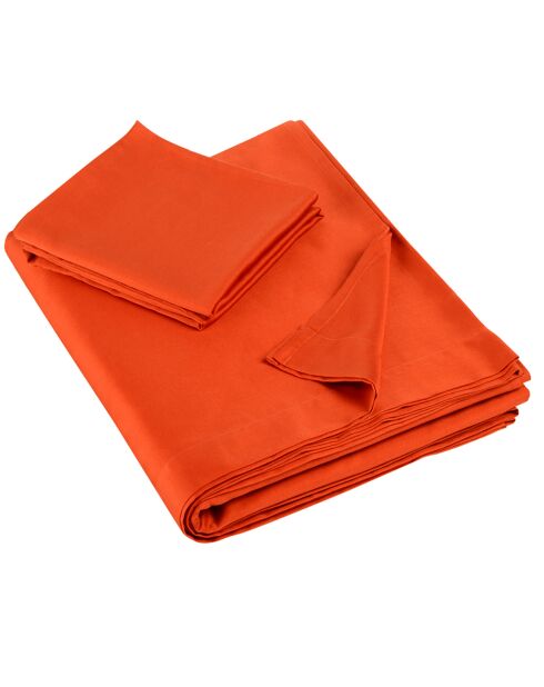 Parure Drap plat Olivia rooibos