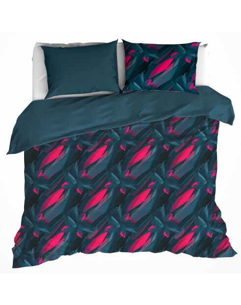 Parure housse de couette Rosalyn atlantique foncé