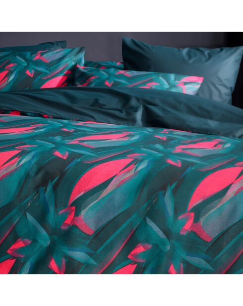 Parure housse de couette Rosalyn atlantique foncé