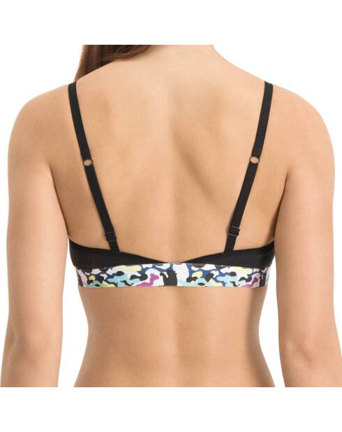Brassière Camouflage noir/multicolore