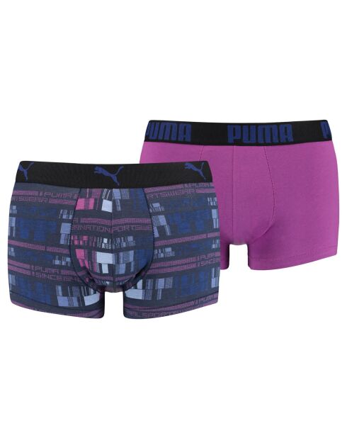 2 Boxers violet/indigo