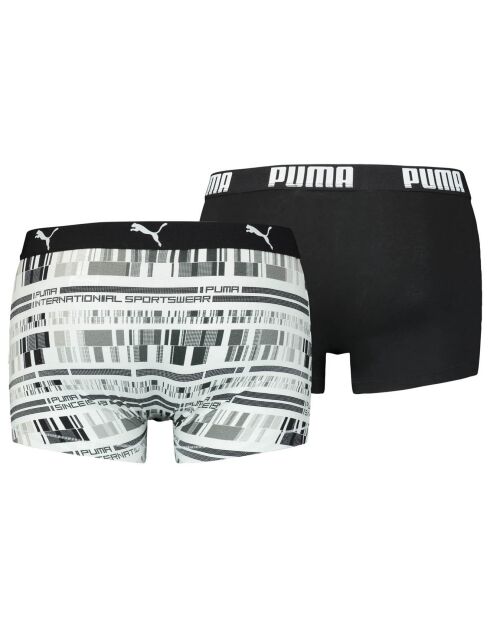 2 Boxers noir/blanc