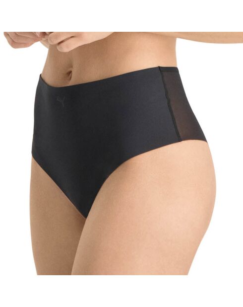 Tanga taille haute 2nd Skin noir