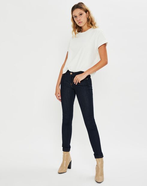 Jean skinny Scarlett One Wash bleu foncé