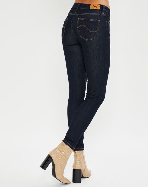 Jean skinny Scarlett One Wash bleu foncé